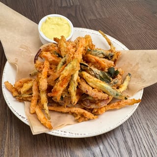 Flash Fried Vegetables